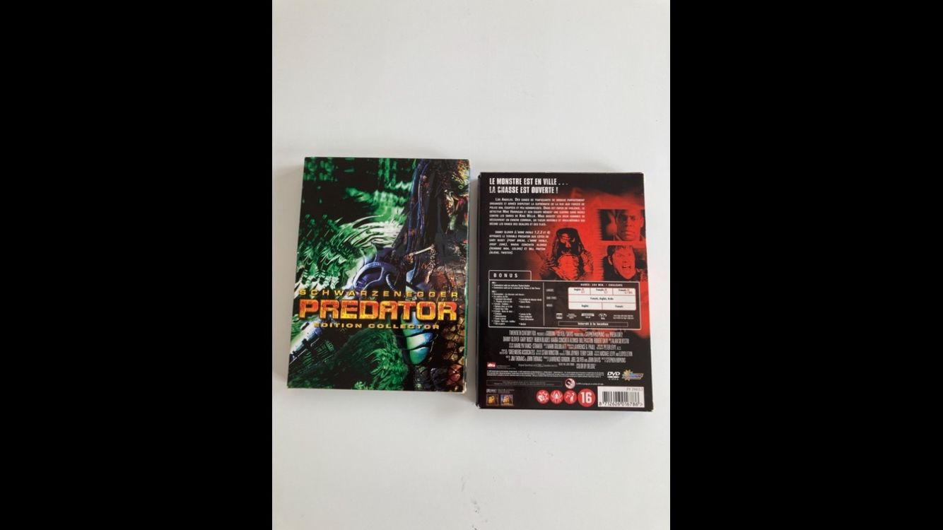 Tutti i DVDs: Predator 1 & 2 Édition Collector DVD – Usato da Bassecourt venduto da CALUMET-X 1