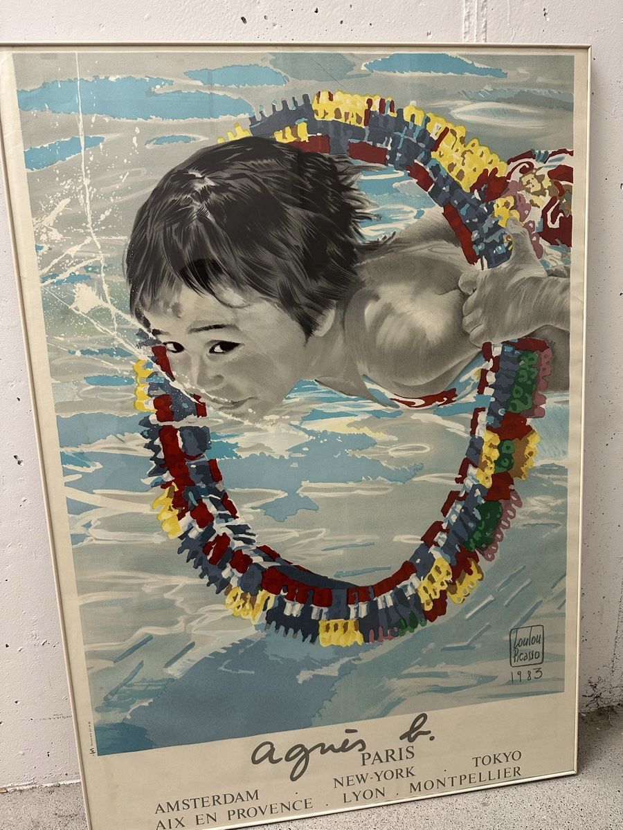 Foto & Immagini: Picasso Werbeplakat Poster Vintage 1983 – Usato da Ebikon venduto da Gaenggeliwaar 1