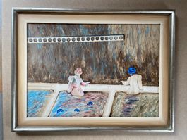Oded FEINGERSH. Peinture originale. Technique mixte