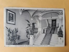 Alte Ansichtskarte Estavayer-le-Lac Pensionat 1921