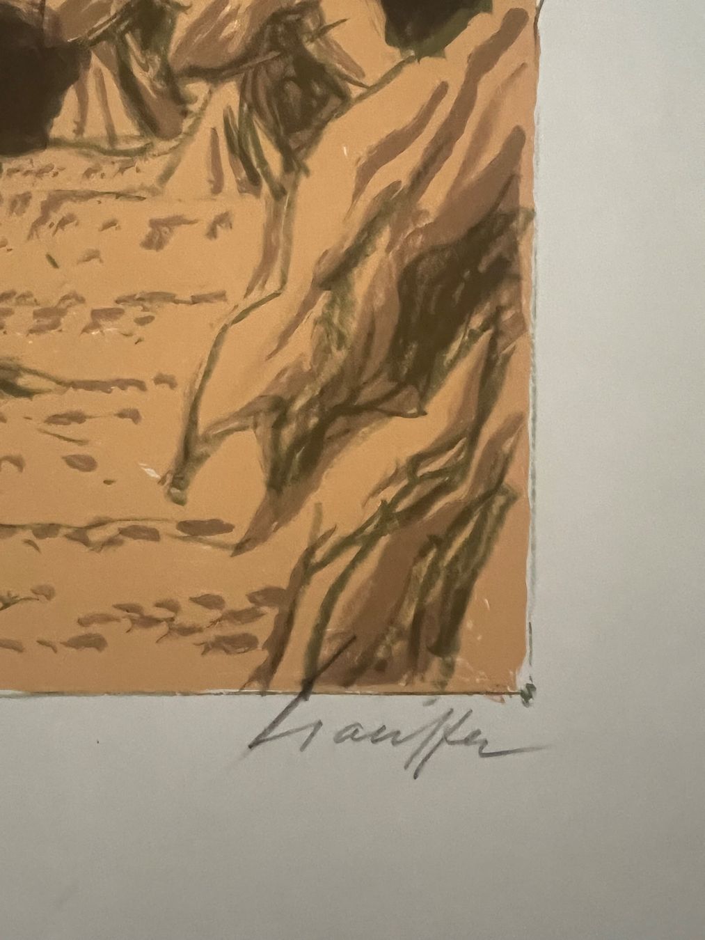 Grafiken & Lithographien: Fred Stauffer, handsigniert und nummeriert – Gebraucht aus Rain von Pic-Ass 2