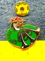 CLOWN WERELLI MUSIC 3FACH-TROMPETE PIN ENAMEL GOLDIG