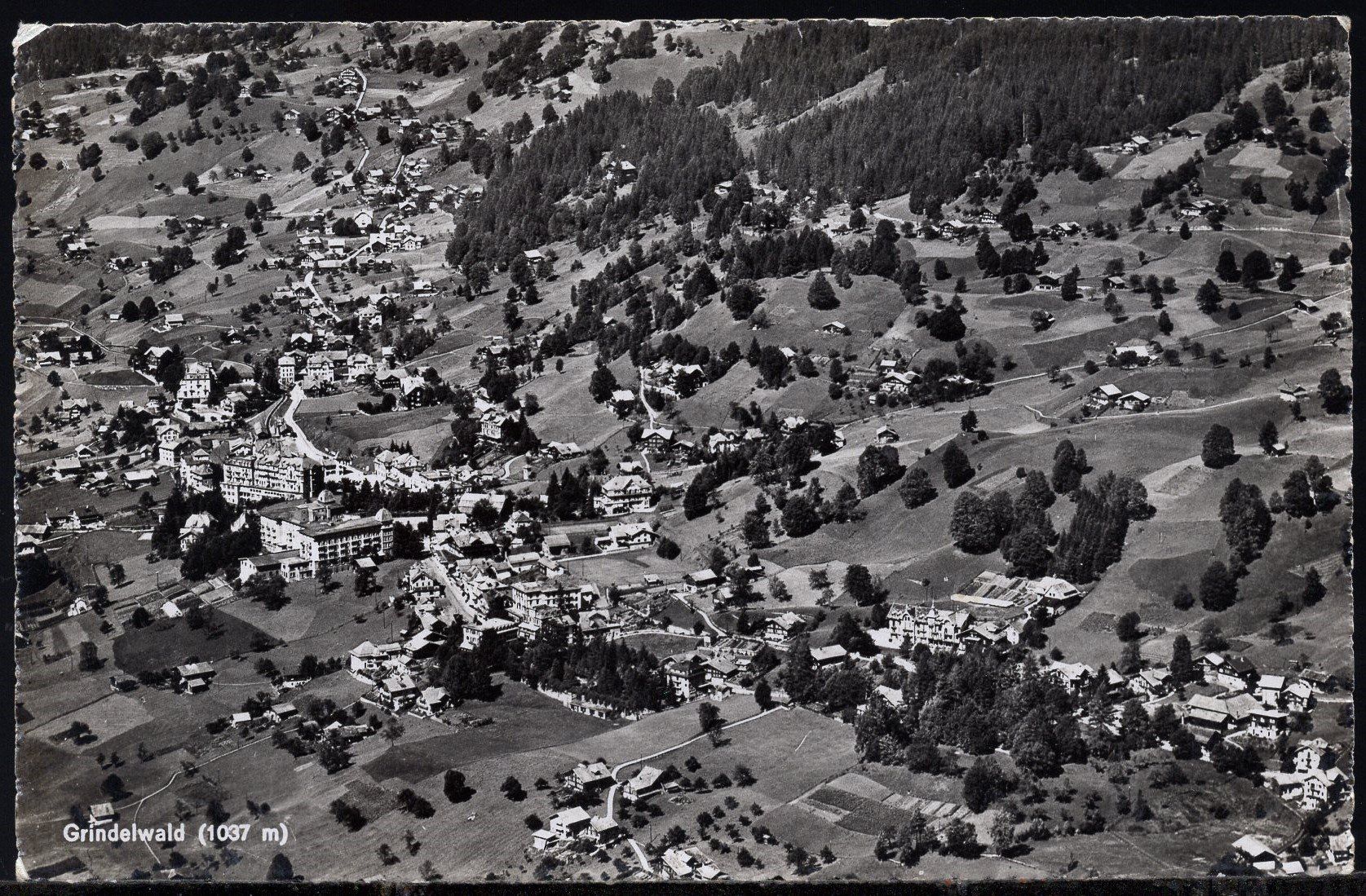 Cartoline postali: Grindelwald   Luftbild  1943 – Usato da Aarau venduto da kufi44