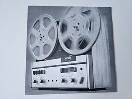 dépliant Revox A77 avec liste de prix de 1968 - DE-ENG-FR