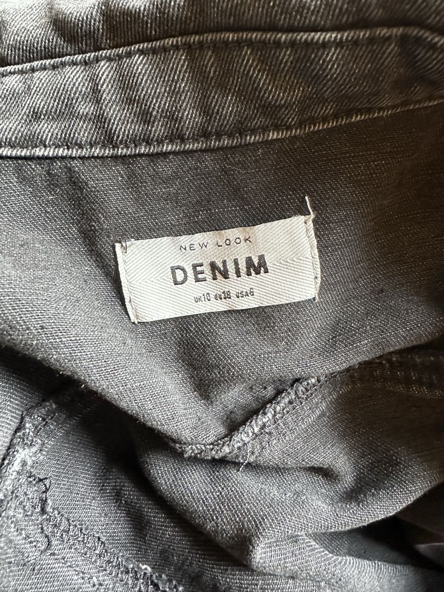 Jacken: schwarze oversize Jeansjacke, Grösse 38 – Gebraucht aus Wolfhalden von Bilgi90 3
