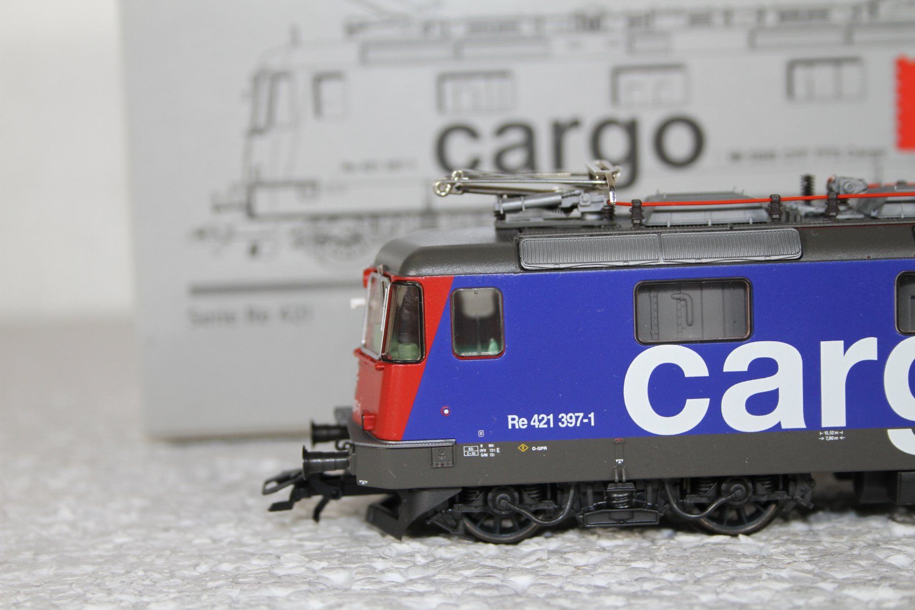 Märklin Modellini di ferrovie: Märklin 37345 SBB Cargo Re 421, Re 4/4 – Usato da Triesen venduto da gleis8 1