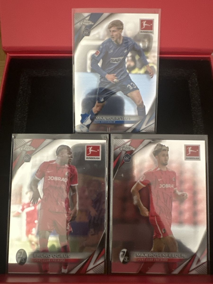 Topps Carte collezionabili: Topps Chrome Bl 24/25 Rookie-Bundle – Nuovo (secondo la descrizione) da Frauenfeld venduto da aie_29gk