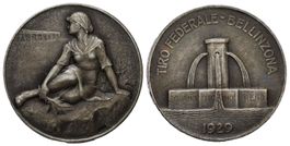 Bellinzona 1929 , Silber , R:1467a /322