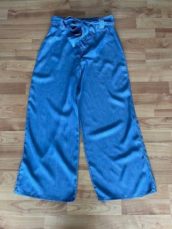 Leichte Sommerhose, denimblau,  Grösse 38