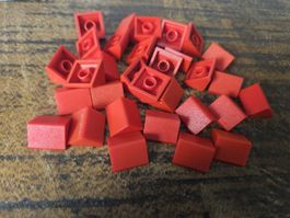 lego 3043 lot de 3043 lot de 30 pièces Red Slope 45 2 x 2