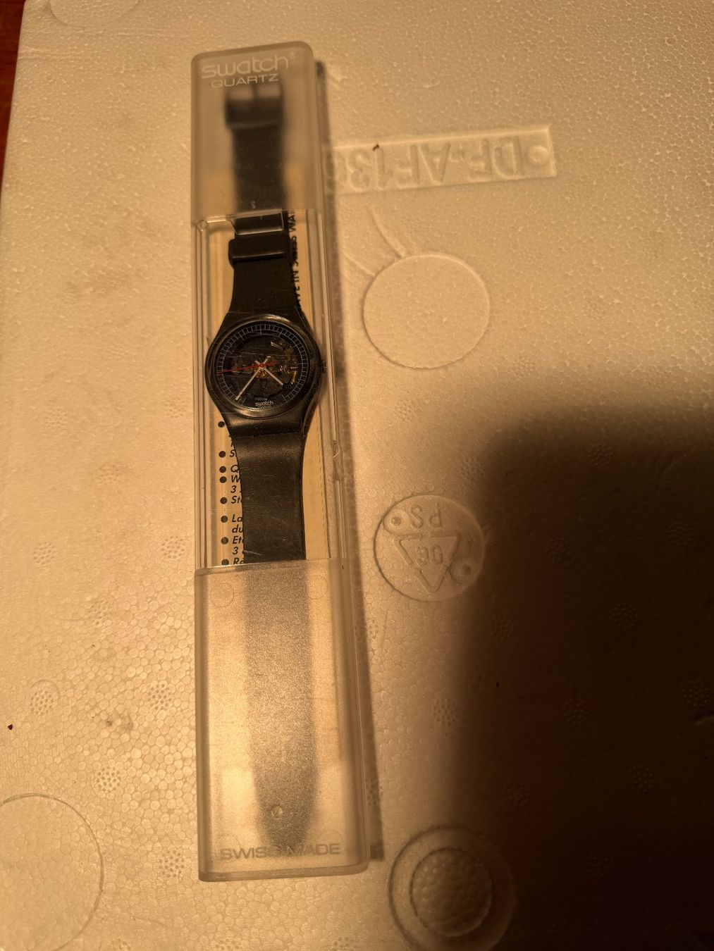 Swatch Orologi: Swatch Armbanduhr schwarz – Usato da Lausanne venduto da artnouveau05 3