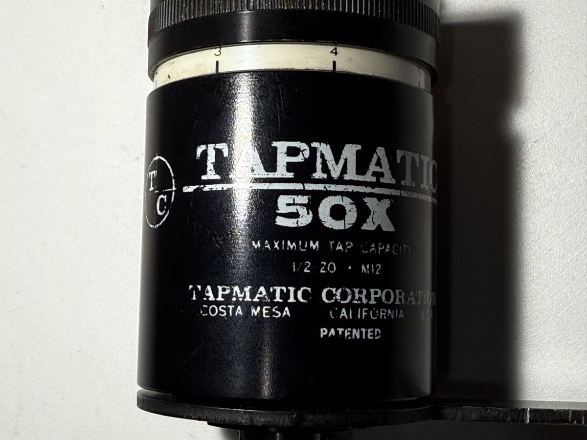 Alle Werkzeuge: Gewindeschneidapparat Tapmatic 50X - W20 – Gebraucht aus Boswil von ABLagerBoswil 3