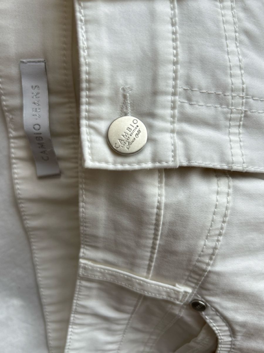 Cambio Pantaloni: CAMBIO Hose weiss Gr. 38 – Usato da Kirchdorf BE venduto da Stella130 3