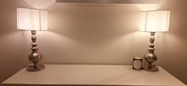 2er Set Nachttischlampen, Vintage Style, Top Zustand!