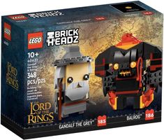 LEGO 40631 Brick Headz Gandalf der Graue und Balrog