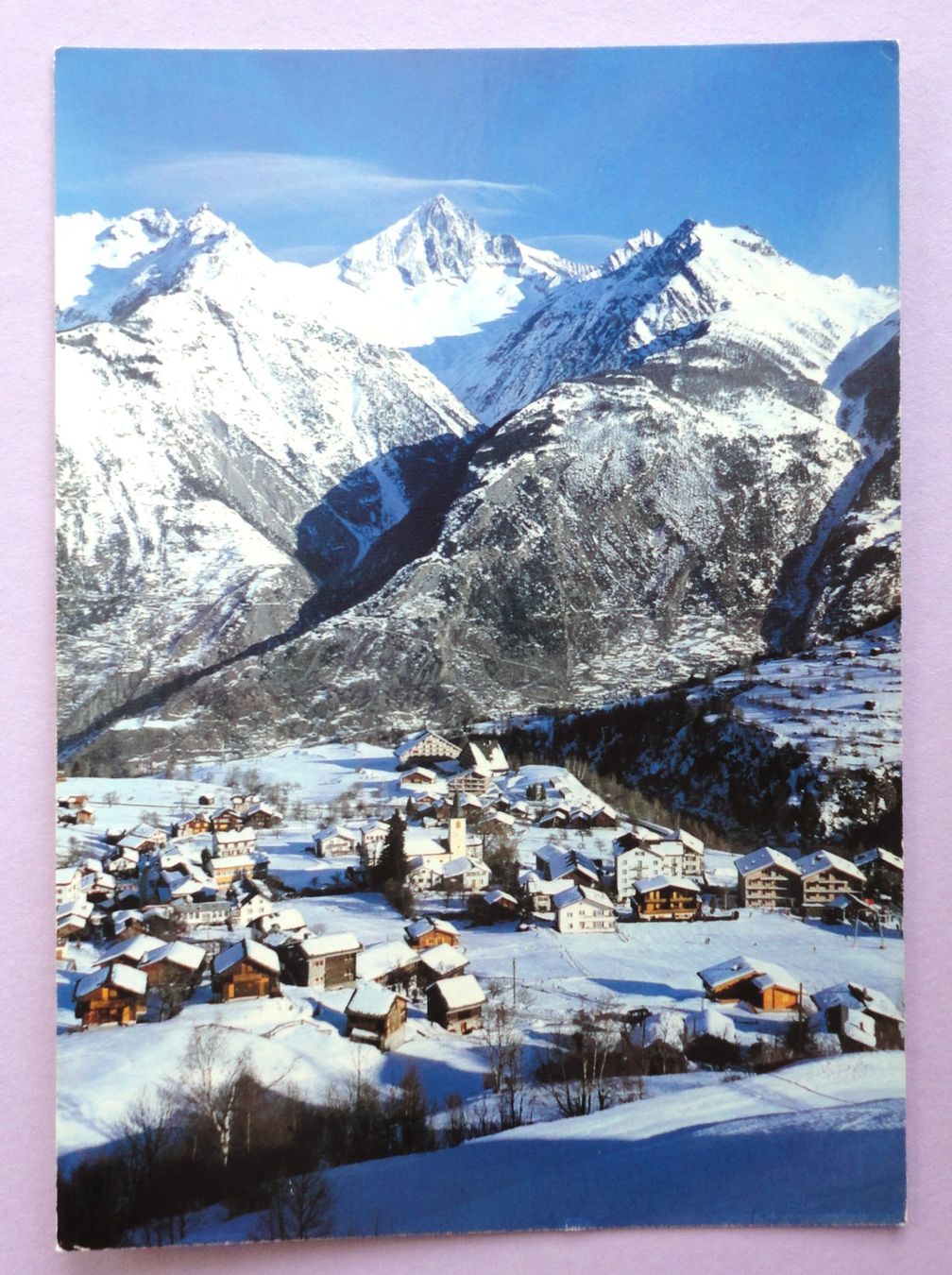 Cartes postales: Unterbäch 1221 m – D'occasion à Fétigny par Billy2miny