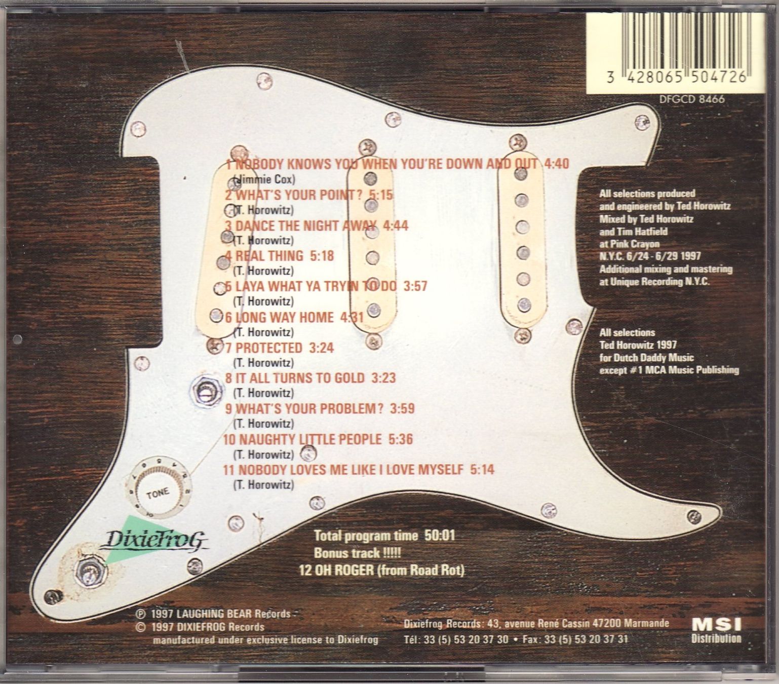 CDs: Popa Chubby – One Million Broken Guitars – Neu (gemäss Beschreibung) aus Boussens von catfood01 1