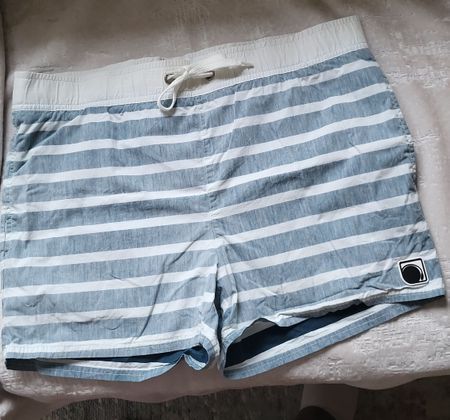 Badehose Grösse M Gestreift Sommerliches Design