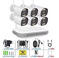Kabelloses CCTV WiFi-Kamera-Kit mit 1TB Festplatte