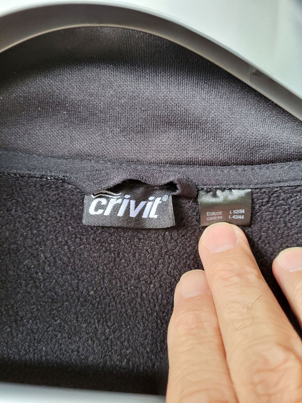 Giacche: Softshelljacke Herren von Crivit, Grösse L 52-54 – Usato da Weesen venduto da Banco 3