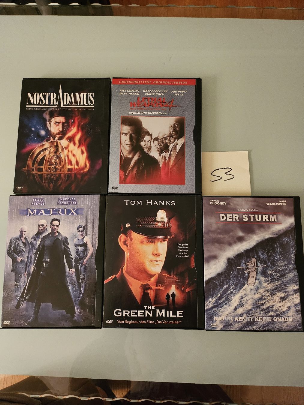 Tutti i DVDs: 5DVDs Action gemischt (nr.53) – Usato da Bettlach venduto da tiz_vdb2