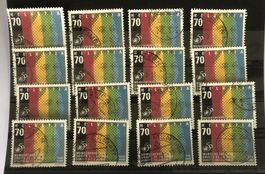 Nr.961  50  Jahr Menschenrechte mit Stempel