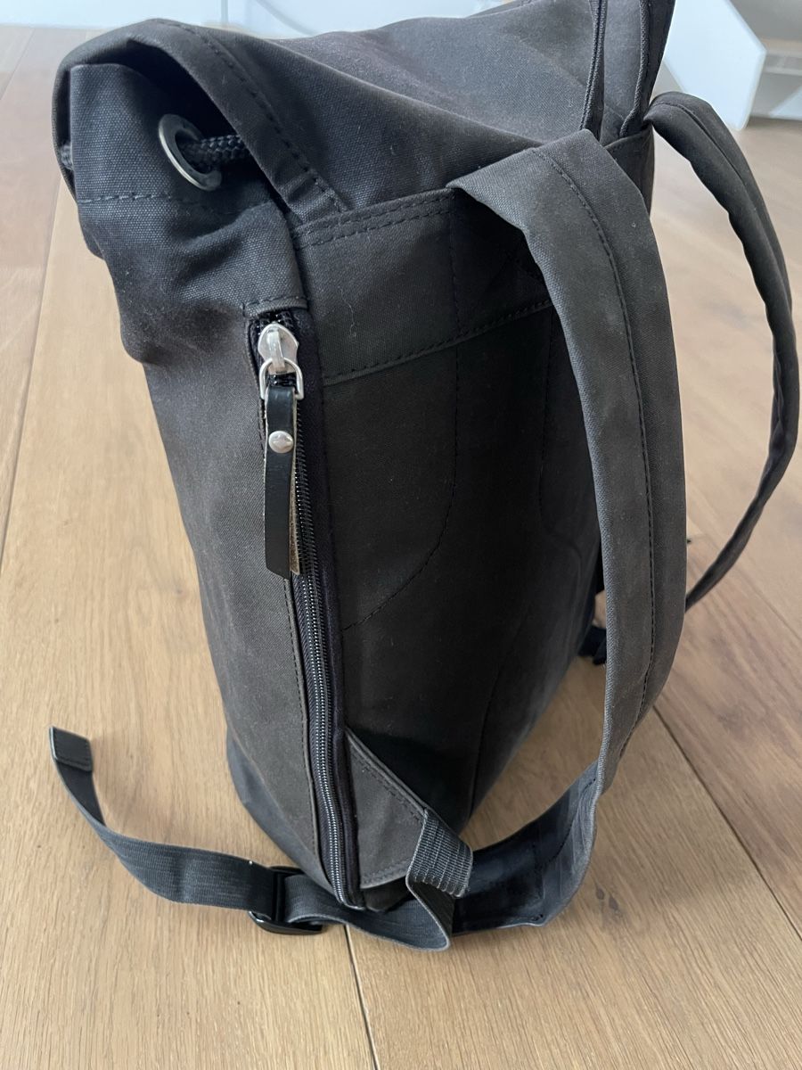 Sandqvist Zaini: Sandqvist Rucksack schwarz Stoff -gebraucht – Usato da Dornach venduto da cmuenger 1