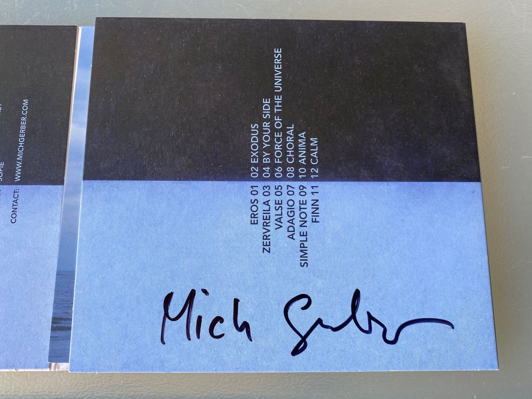 CDs: Mich Gerber - Wanderer ink. org. Unterschrift – Gebraucht aus Oberried Brienz von Chyara 3