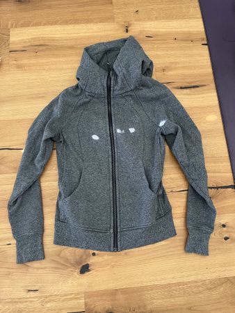 Lululemon Hoodie grau meliert