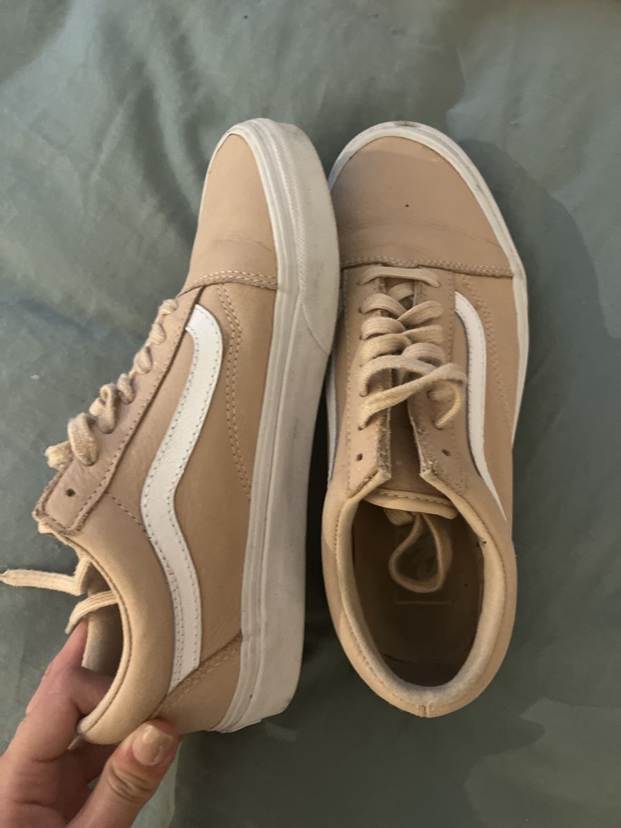 Chaussures hommes: Beige Vans – D'occasion à Zürich par mel_258 1