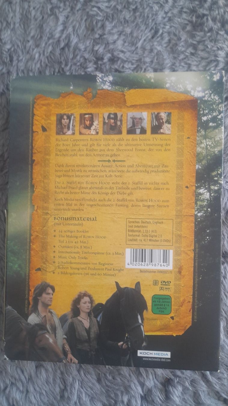 Tutti i DVDs: ROBIN HOOD  2.STAFFEL   DVD – Usato da Wetzikon ZH venduto da Ramones01 1