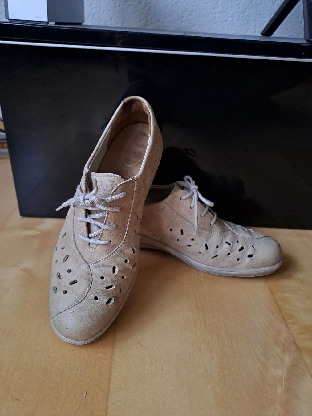 Damenschuhe: Elegante bequeme Lederschuhe von Solidus – Gebraucht aus Oberhasli von Lea98
