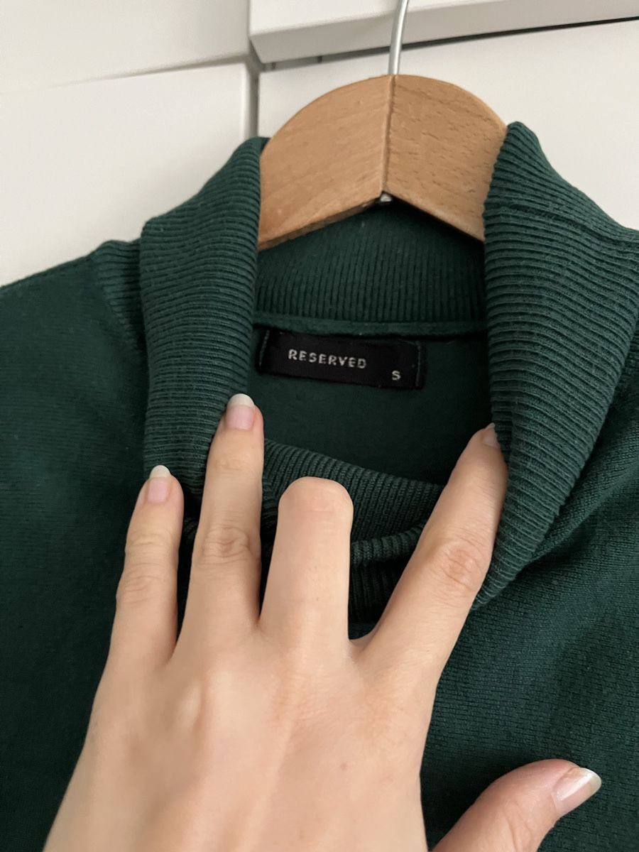 Maglioni & Felpe: Green Turtleneck Top – Usato da Zürich venduto da ali_celi 1