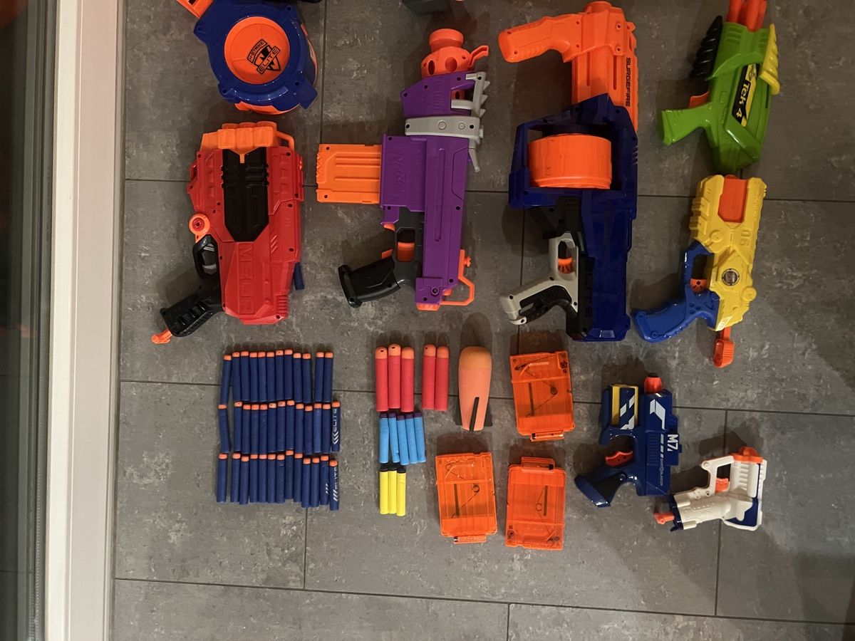 Nerf Jouets: Nerf Riesenpaket – D'occasion à Würenlingen par Isa750 2