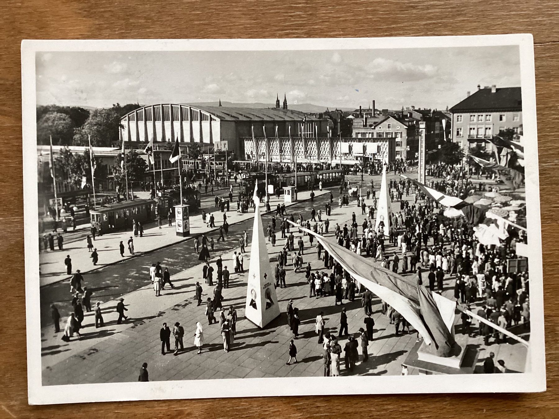 Cartoline postali: AK Mustermesse Basel 1948 – Usato da Zürich venduto da tol_b7c7