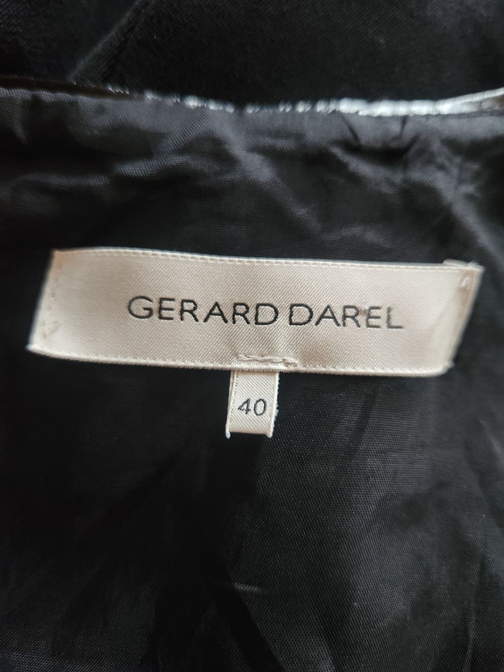 Gérard Darel Kleider: Robe GERARD DAREL noire élégante taille  38/40 - – Gebraucht aus Niedergösgen von Eva2410 9