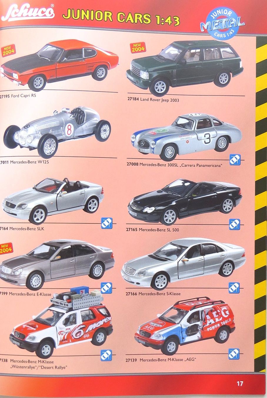 Schuco Modellini d'auto: Schuco Junior Katalog von 2004 – Nuovo (secondo la descrizione) da Ettingen venduto da campione_1 5