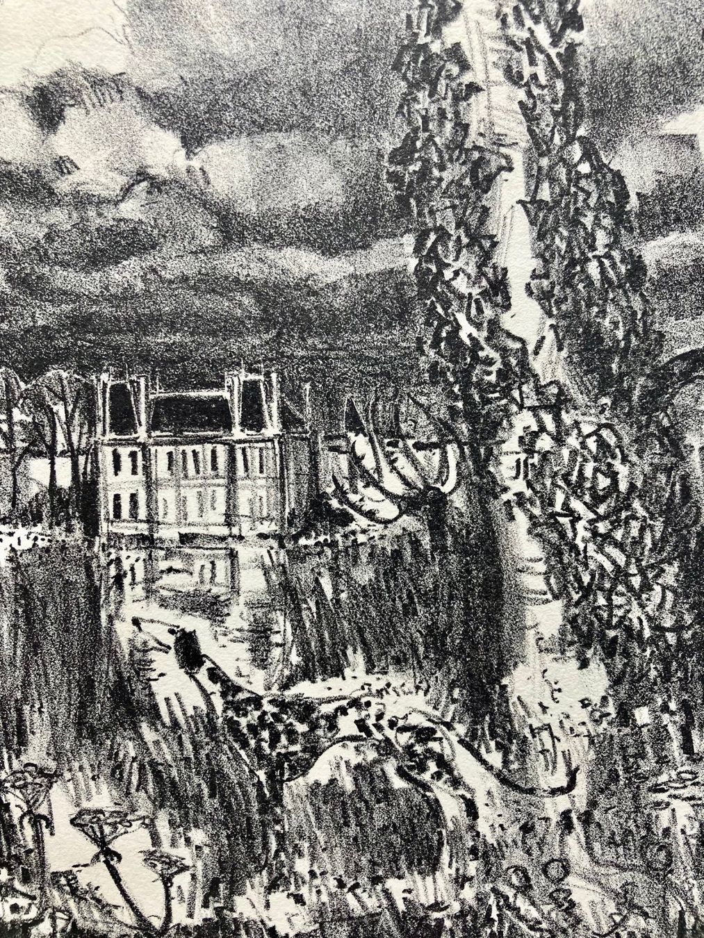 Grafica & Litografie: Lithographie von Geo Bretscher 1981 – Usato da Winterthur venduto da Barunggeli 5