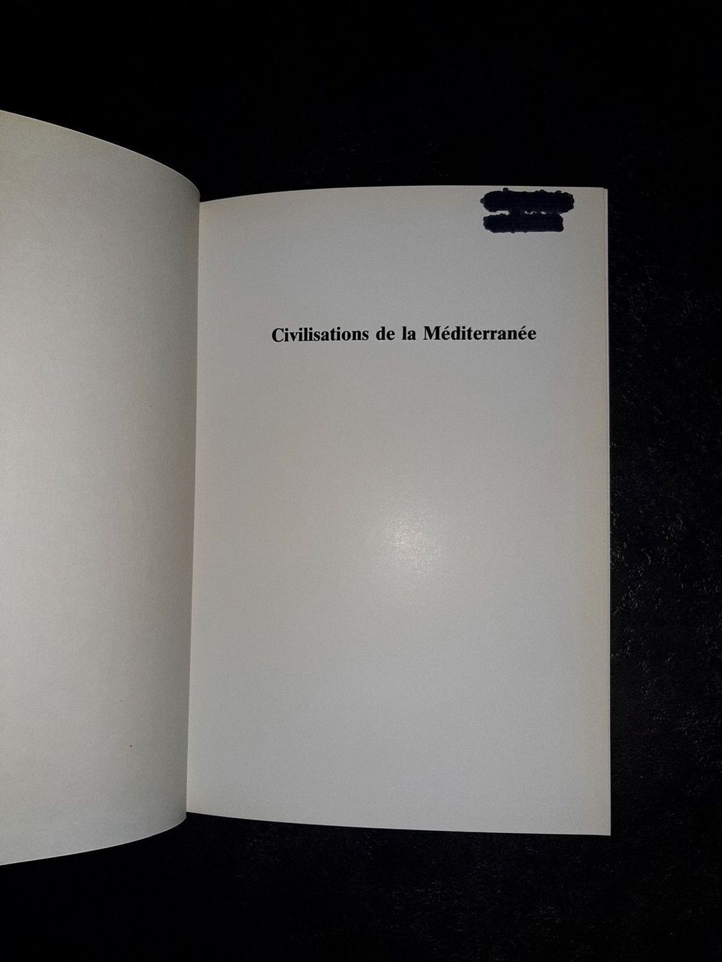 Libri: Civilisations de la mediteranee – Usato da Le locle venduto da juliensaran