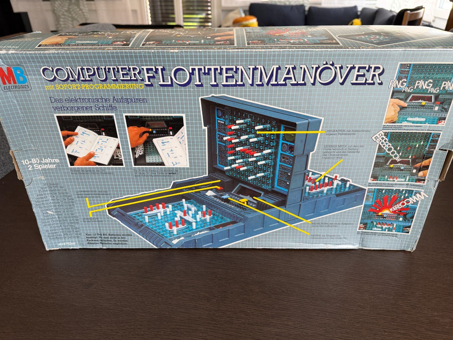 Giochi: MB Electronics Computer Flottenmanöver Vintage 80er – Usato da Kirchlindach venduto da Snoopdoggy74 1