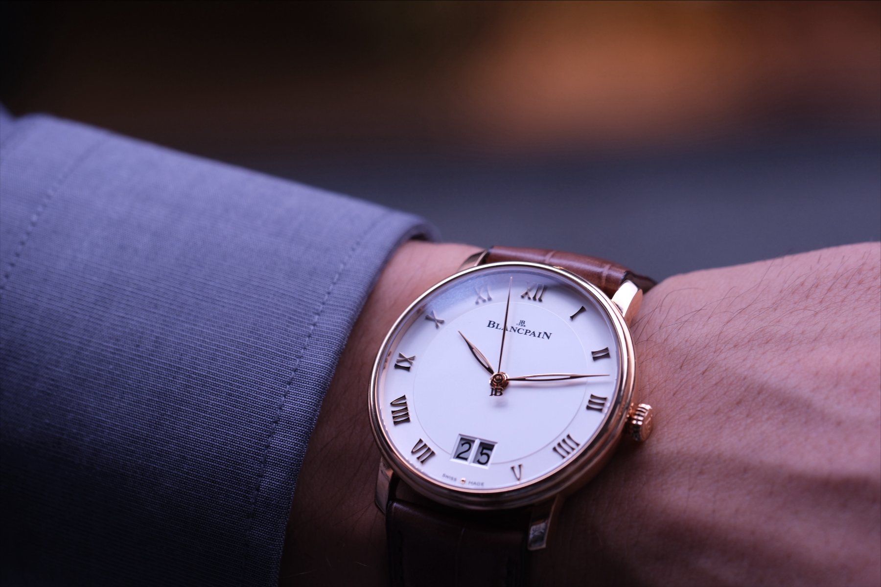 Blancpain Orologi: BLANCPAIN "VILLERET" – Nuovo e nell'imballaggio originale da Zermatt venduto da Schindler_Zermatt