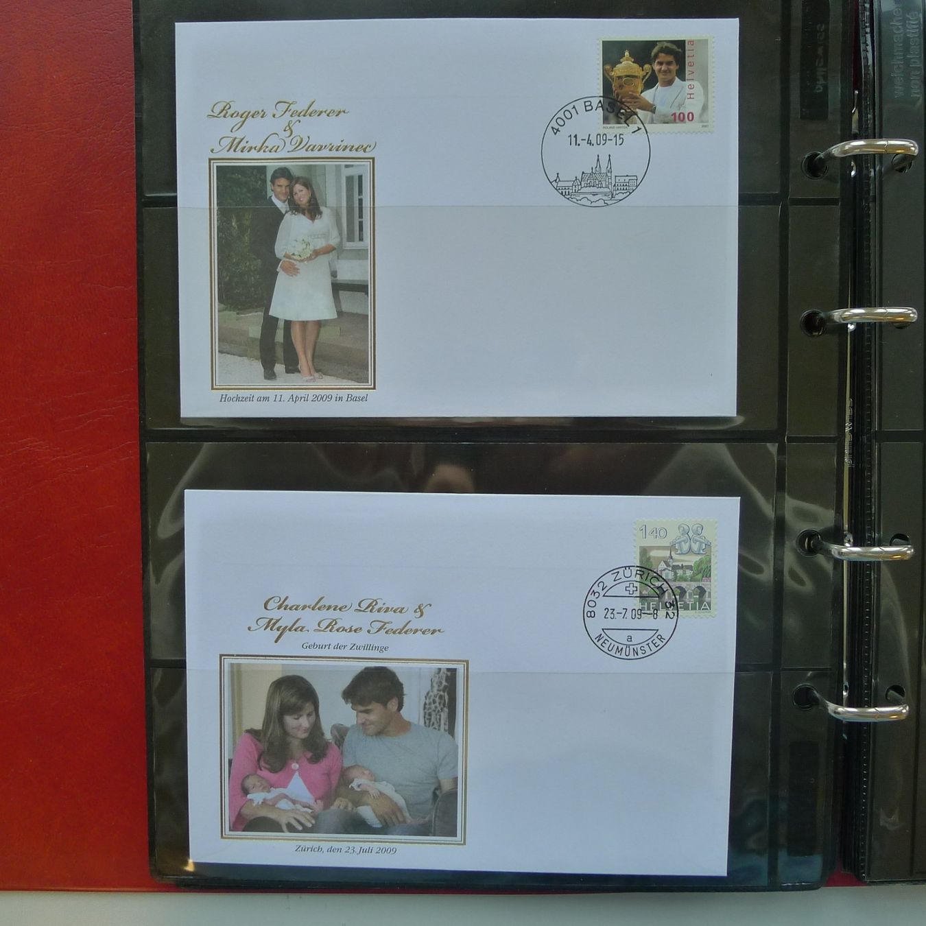 Alle Briefmarken: 2006-2010, Roger Federer, schöne Sammlung Abart & Belege! – Gebraucht aus Sursee von Luzernerraute 6