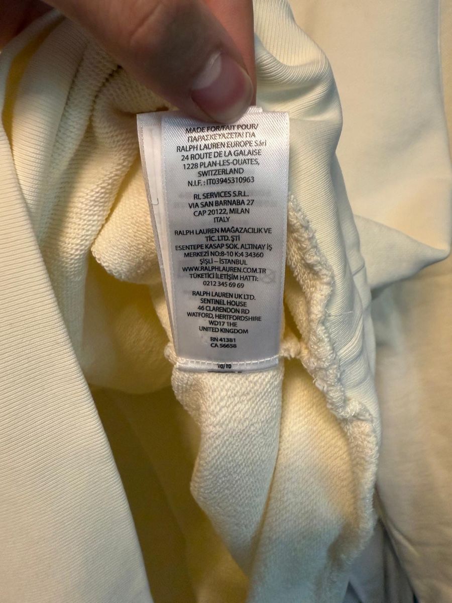 Ralph Lauren Pullover & Sweatshirts: Polo Ralph Lauren Sweatshirt SweaterPull OffWhite New 260 ch – Neu (gemäss Beschreibung) aus Mont-sur-Lausanne von jolieresale 5