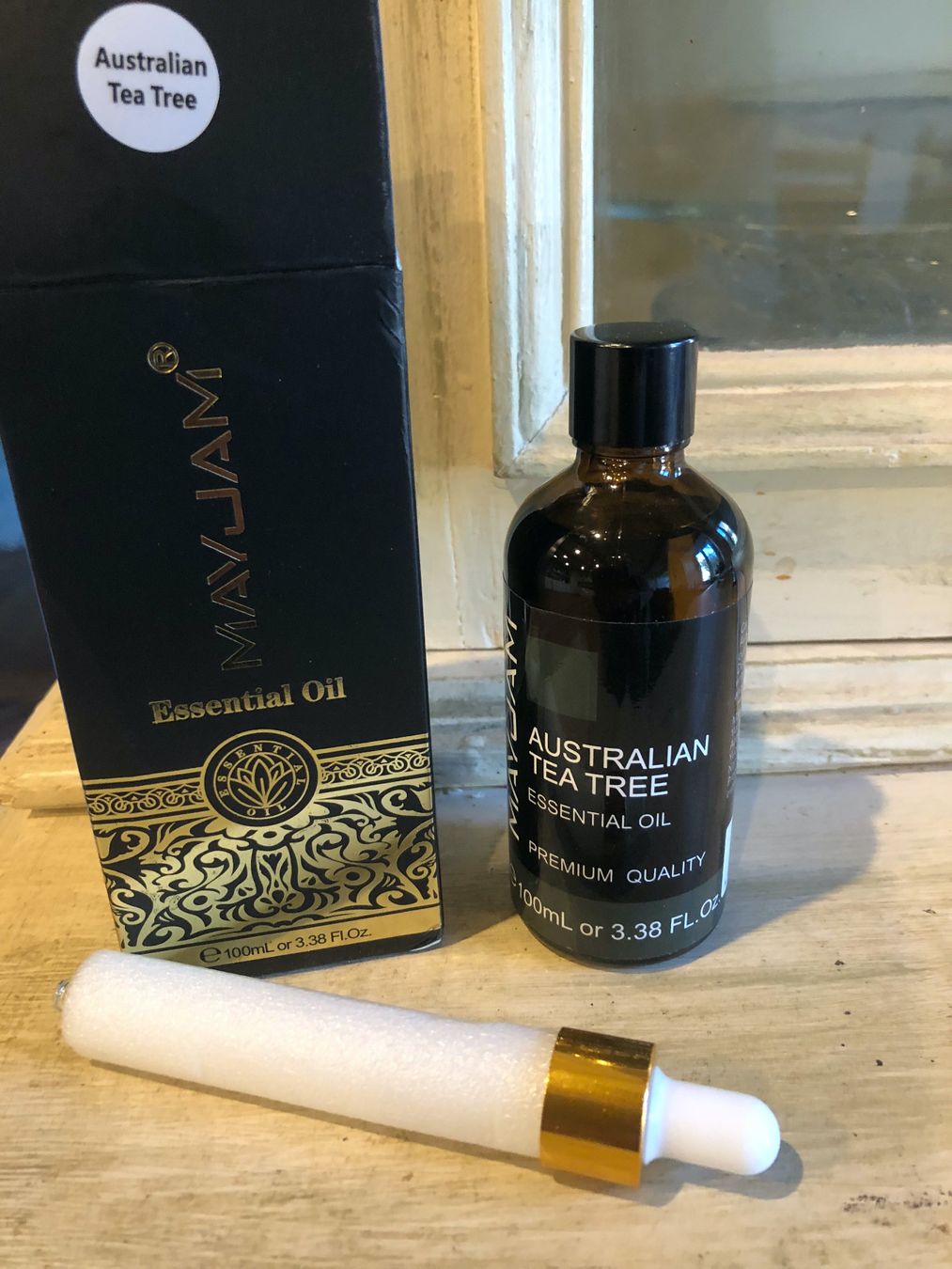 Ätherische Öle: Australisches Teebaum Öl - 100ml - für Diffuser, Massage... – Neu und originalverpackt aus Ittenthal von Hwaggis