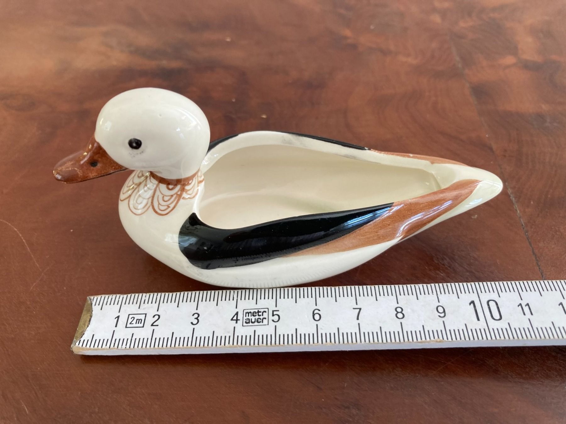 Statuette: KERAMIK  ENTE  SCHÄLCHEN  SCHMUCKSCHÄLCHEN RINGABLAGE – Usato da Subingen venduto da Etageren 7