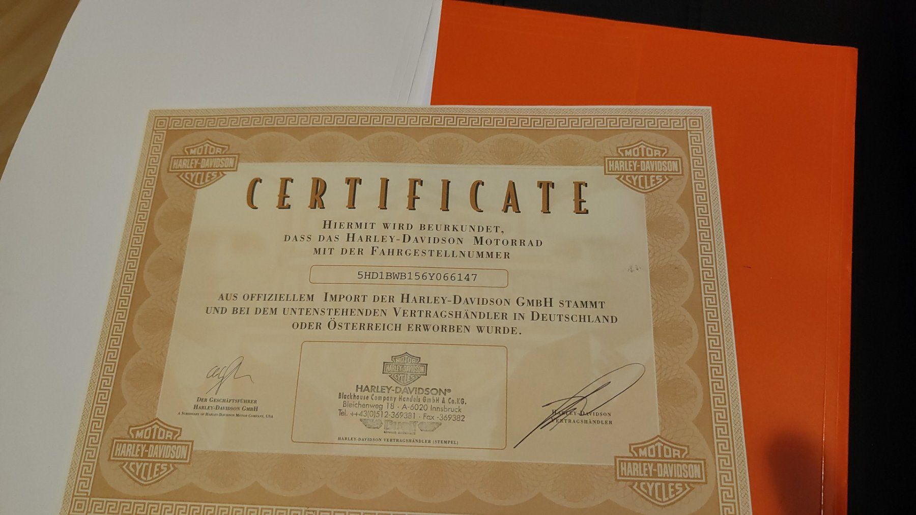 Harley-Davidson Cruisers: Harley Davidson Softail – D'occasion à Rebstein par Urabus93 5