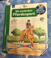Kinderbuch Wir entdecken Pferdesport Ravensburger guter Zust