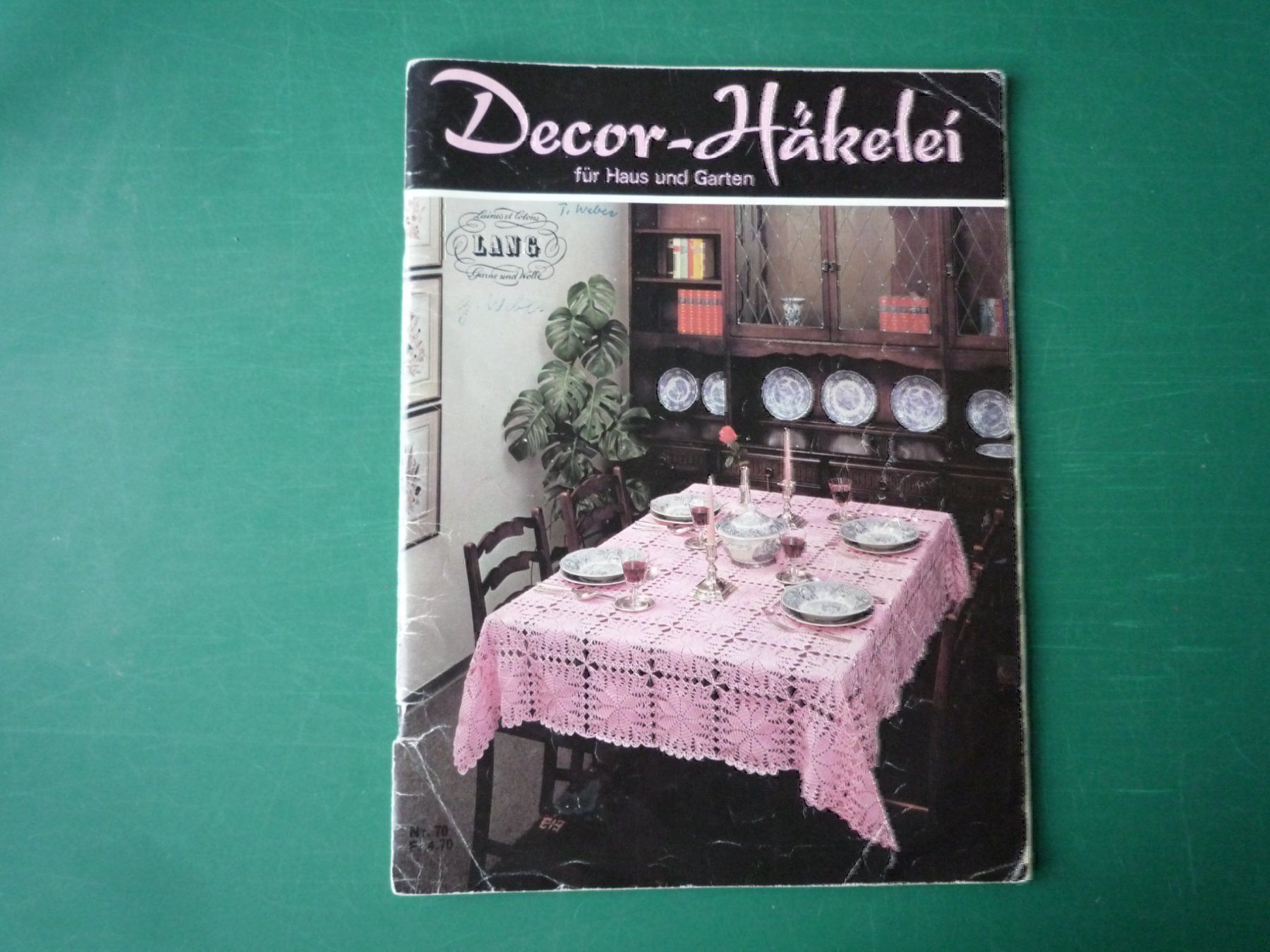 Riviste & Magazine: Decor-Häkelei (Antiquarisch) – Usato da Rafz venduto da Sonnenblume305