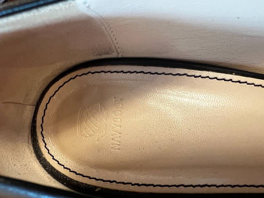 Scarpe da donna: Navyboot Pumps aus Leder, Grösse 37.5 – Usato da Zürich venduto da checkerbunny667 2