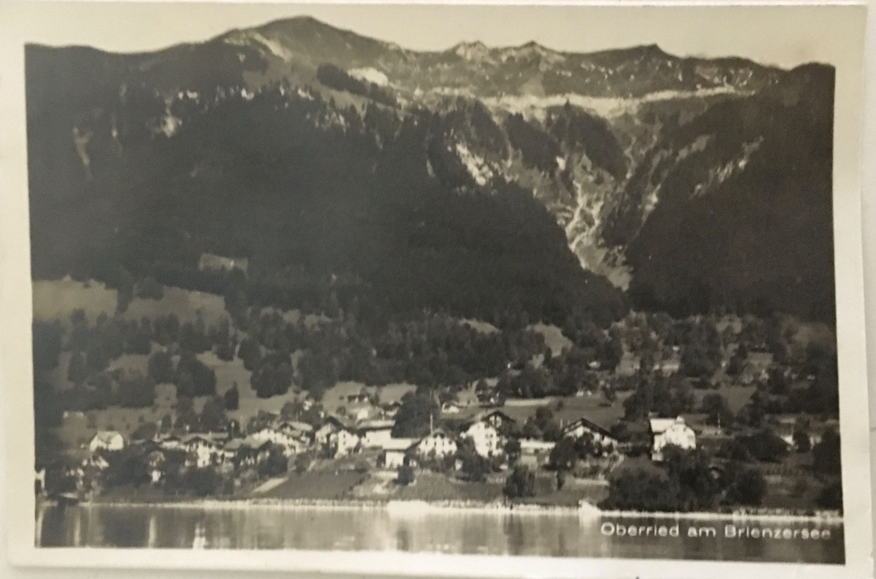 Cartoline postali: Oberrieden am Brienzersee, 1928 – Usato da Frauenfeld venduto da Merk52